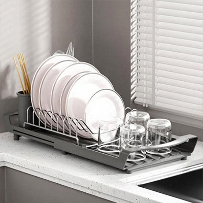 egouttoir cuisine plateau égouttage compact couverts fourchettes